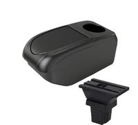 SPAMFAFGHQ Para C&hevrolet Para Trax Para Tracker 2015 2016 2017 2018 Caja De Brazo De Coche Caja De Almacenamiento De Coche Accesorios(B1 Black Frame 6USB)