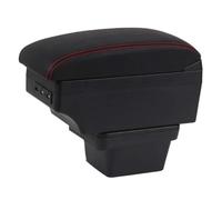 SPAMFAFGHQ Para Caddy 5 2024 Reposabrazos Central Caja De Almacenamiento Con Interfaz USB