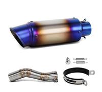 SPAMFAFGHQ Para CBR250RR CBR250 RR 2017 2018 2019 2020 2021 2022 2023 2024 Tubo De Conexión Central De Escape Deportivo De Carreras(Style m)