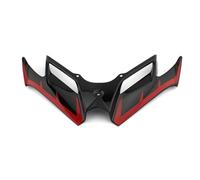 SPAMFAFGHQ para CFMOTO 450SR 450 SR 2022 2023 2024 Motocicleta Carenero Delantero Alerón Aerodinámico Cubierta ala Fija(Rojo)