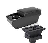 SPAMFAFGHQ Para Citroën Para Sega Reposabrazos Coche Modificación Interior Gran Espacio Almacenamiento Con USB(B3 white line 6 usb)