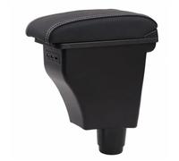 SPAMFAFGHQ Para Dacia Para Sandero Central Contenido Almacén Caja Almacenamiento Para Dacia Para Stepway Caja Apoyabrazos Con Interfaz USB(Black white line)