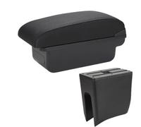 SPAMFAFGHQ Para Dacia Para Spring Reposabrazos Para R&enault K-ZE Reposabrazos Auto Almacenamiento Central(C2 Línea negra SIN USB)