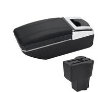 SPAMFAFGHQ Para Daihatsu Para Sirion Apoyo De Brazo Para Materia Caja De Brazo Auto Central Contenido Almacén Caja Almacenamiento 2016-2021(A2 línea negra Sin USB)