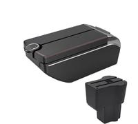 SPAMFAFGHQ Para Daihatsu Para Sirion Apoyo De Brazo Para Materia Caja De Brazo Auto Central Contenido Almacén Caja Almacenamiento 2016-2021(B1 Red line 7 usb)