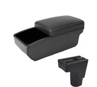 SPAMFAFGHQ Para Datsun GO Reposabrazos GO Plus Reposabrazos Central De Coche Universal Caja De Almacenamiento Accesorios De Modificación Caja De Pañuelos(B3 white Storage box)