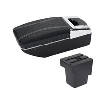 SPAMFAFGHQ Para F&ord Para Focus 2 Caja De Brazo Para F&ord Para Focus 2 Mk2 2005-2011 Caja De Brazo Auto Caja De Almacenamiento(Línea blanca A3 Sin USB)