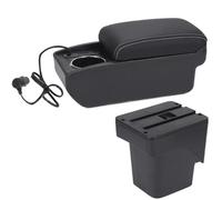 SPAMFAFGHQ Para F&ord Para Focus 2 Para Focus Mk2 Auto Reposabrazos Accesorios Detalles Interiores Piezas De Retroadaptación Caja De Almacenamiento(A3 Carga rápida)