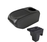 SPAMFAFGHQ Para F&ord Para Focus 3 Caja De Reposabrazos Para Focus Mk3 III Caja De Reposabrazos Auto Caja De Almacenamiento Central(B1 Black Frame 6USB)