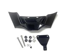 SPAMFAFGHQ para F900R F 900R 2021 2022 para S1000R 2021-2024 Motocicleta Spoiler Frontal Alerones Carga Aerodinámica Naked(Negro Brillante)