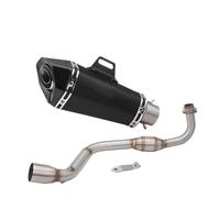 SPAMFAFGHQ Para Grom M3 MSX 125 MSX125 2013-2018 2019 Silenciador De Escape Deslizante Para Motocicleta Contacto Central Tubo Intermedio(Style G)