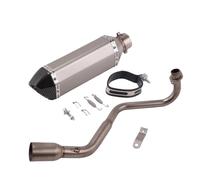 SPAMFAFGHQ Para GROM MSX125 MSX-125 MSX 125 SF 2013-2021 Tubo De Enlace Delantero Con Silenciador DB Killer Sistema De Escape Para Motocicleta(Style i)