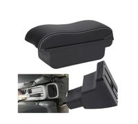 SPAMFAFGHQ Para Hyundai I10 Brazo De Auto Piezas Interiores Detalles Piezas De Retroadaptación Caja De Almacenamiento Accesorios Auto(C3 Negro blanco SIN USB)