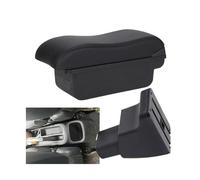 SPAMFAFGHQ Para Hyundai I10 Brazo De Auto Piezas Interiores Detalles Piezas De Retroadaptación Caja De Almacenamiento Accesorios Auto(C2 Línea negra SIN USB)