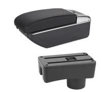 SPAMFAFGHQ Para Hyundai Para Accent Para Tagaz Caja De Brazo Auto Piezas Interiores Detalles Interiores Caja De Almacenamiento Accesorios Auto(A2 Black line 7USB)