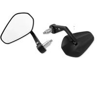 SPAMFAFGHQ Para Kawasaki 7/8 "o 1" Manillar De Motocicleta Espejos Finales Motocicleta Scooters Espejo Retrovisor Lateral