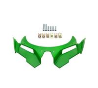 SPAMFAFGHQ para Kawasaki para Ninja ZX-4R ZX-25R ZX4R ZX25R 2023 2024 Fairing Frontal Winglets ala Aerodinámica Cubierta De Protección(Verde)
