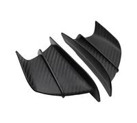 SPAMFAFGHQ para Kawasaki Z650 Z900 Accesorios Universales para Motocicleta Spoiler ala ala Aerodinámica Winglet ala Fija(Matte Carbon Look)
