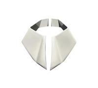 SPAMFAFGHQ para Kawasaki ZX10R ZX-10RR 2011 2012 2013 2014 2015 2016 2017 2018 2019 Parabrisas Aerodinámico para Moto(Bright White)