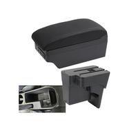 SPAMFAFGHQ Para Kia K3 BL7 2023 2024 2025 Reposabrazos Central Auto Caja Almacenamiento(C2 línea negra 7USB)