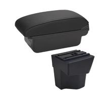 SPAMFAFGHQ Para KIA Para Rio 5 Reposabrazos 2014-2019 Repuestos Reposabrazos Auto Caja De Almacenamiento Accesorios Auto Interior(C2 Línea negra SIN USB)