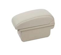 SPAMFAFGHQ Para L&and R&over Para Freelander Reposabrazos Para L&and R&over Para Frelender 2 2006-2012 Caja De Almacenamiento Central(A1 Beige No USB)