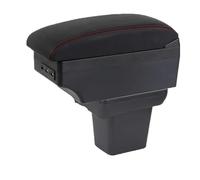 SPAMFAFGHQ Para L&and R&over Para Frelender 2 Reposabrazos Consola Central Almacenamiento Central Contenido Con Portavasos Interfaz USB