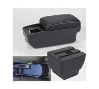 SPAMFAFGHQ Para MAZDA 2 Caja De Brazo Para MAZDA 2 Para Demio Brazo De Auto Caja De Almacenamiento Piezas De Retrofit Dedicadas Detalles Interiores(B3 Negro blanco 6USB)