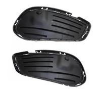 SPAMFAFGHQ Para Mercedes Para Benz C300 C400 C43 C450 2015-2018 2058854123 2058854023 Cubierta Rejilla Luz Antiniebla Parachoques Delantero Negro Brillante