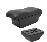 SPAMFAFGHQ Para MG ZS Reposabrazos Auto Consola Central Almacenamiento Brazo Accesorios Coche Con USB(A2 línea negra Sin USB)