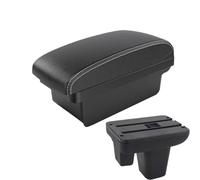 SPAMFAFGHQ Para MG3 Caja De Brazo Auto Volante A La Derecha Consola Central Caja De Almacenamiento Modificación Interna(A3 Black white NO USB)