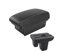 SPAMFAFGHQ Para MG3 Caja De Brazo Auto Volante A La Derecha Consola Central Caja De Almacenamiento Modificación Interna(B2 línea negra 3USB)