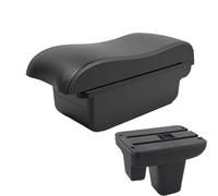 SPAMFAFGHQ Para Morris Para Garajes MG3 Caja De Brazo Consola Central Central Contenido Almacén Caja De Almacenamiento Con Portavasos USB(A3 Black white NO USB)