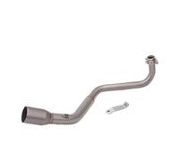 SPAMFAFGHQ Para MSX125 2013-2020 Modificación Del Silenciador De 51 Mm Tubo De Enlace Delantero Sistema De Escape Completo Para Motocicleta(Estilo A)