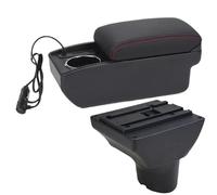 SPAMFAFGHQ Para N&issan Para Kicks 2016 2017 2018 2019 2020 -2024 Caja Reposabrazos Retrofit Interior Caja Almacenamiento Auto Accesorios Auto(A1 Carga rápida)