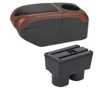 SPAMFAFGHQ Para N&issan Para Tiida Caja Reposabrazos Para Sylphy Para Tiida C11 Para Latio Caja Reposabrazos Auto Interior Caja Reposabrazos Central(Black Curry)