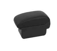 SPAMFAFGHQ Para Opel Para Corsa F 2019 2020 2021 2022 2023 2024 Caja De Descansabrazos Auto Detalles Interiores De Retrofit(A2 línea negra Sin USB)
