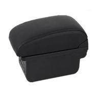 SPAMFAFGHQ Para Peugeot 207 Caja De Reposabrazos Para Peugeot 207 CC Caja De Reposabrazos De Coche Caja De Almacenamiento Central(B2 línea negra 3USB)