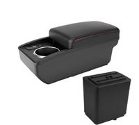 SPAMFAFGHQ Para Peugeot Para Partner Tepee Reposabrazos Piezas De Retrofit Caja De Almacenamiento Coche Con Interfaz USB(B1 Red line 6 usb)
