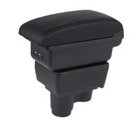 SPAMFAFGHQ Para R&enault Para Duster Reposabrazos Para R&enault Para Dacia Para Duster 2 3 Caja Reposabrazos Auto 2019-2024 Caja Almacenamiento(B1 Línea negra 3USB)
