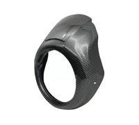 SPAMFAFGHQ para Rebel CMX 300 500 CMX300 CMX500 2017-2023 Máscara De Luz para Faro Motocicleta Cubierta Parabrisas Carenado(Fibra de Carbono)