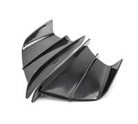 SPAMFAFGHQ para S 1000 RR S1000RR S1000R S1000 RR R S 1000R Accesorio Universal Moto Spoiler ala Winglet Aerodinámico(Negro)