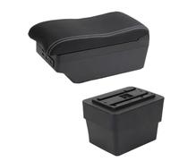 SPAMFAFGHQ Para S&koda Para Octavia Reposabrazos Caja Para S&koda Para Octavia Mk3 A7 2014 2015 2016 2017 2018 Auto Reposabrazos(C white line 7USB)