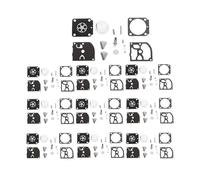 SPAMFAFGHQ Para S&TIHL HS45 FS55 FS38 BG45 MM55 Kit De Reparación Carburador Junta Diafragma(10 sets)
