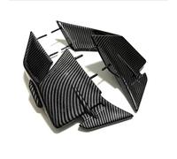 SPAMFAFGHQ para S1000RR S1000 RR S 1000RR 2019 2020 2021 2022 Parabrisas ABS ala Cubierta Delantera Spoiler Aerodinámico Winglets(Fibra de Carbono,2023-20254)