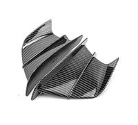 SPAMFAFGHQ para S1000RR S1000R S 1000 RR R Accesorios Universales para Moto Alerón Spoiler ala Aerodinámica Winglet(Carbón)