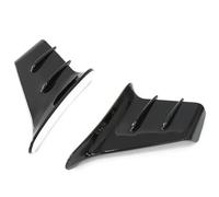 SPAMFAFGHQ para S1000RR S1000XR S1000R HP4 F750GS F850GS ala Lateral Universal Deflector Aerodinámico Spoiler(Negro Brillante)