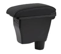 SPAMFAFGHQ Para Smart Para Fortwo Reposabrazos Para Mercedes Para Smart 453 Para Fortwo Para Forfour 2015 2016-2019 Caja De Brazo Coche(A2 leather 3usb)
