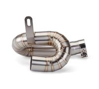 SPAMFAFGHQ Para STREET Para TRIPLE 765 S R RS Para Triple765 2017 2018 2019 2020 2021 Conexión Del Tubo De Escape De La Motocicleta Silenciador De 51 Mm