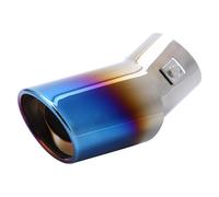 SPAMFAFGHQ Para Subaru Para Outback 2000 2001 2002 2003 2004 2005 2006-2022 Accesorio Universal De Tubo De Escape Acero Inoxidable(Azul)